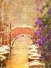 Sunshine in the Canal 2007 Embellished Limited Edition Print by Marko Mavrovich - 3