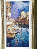 Morning on the Canal 2005 Embellished - Huge - Venice, Italy Limited Edition Print by Marko Mavrovich - 1