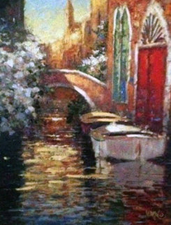Silent Canal 2005 AP Embellished Limited Edition Print - Marko Mavrovich Silent Canal 2005 AP Embellished Limited Edition Print - Marko Mavrovich