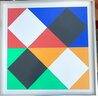 Field with Two Centres in White and Two in Black Limited Edition Print by Max Bill - 1