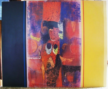 Untitled Painting 1971 36x45 Super Huge Original Painting - Paul Maxwell Untitled Painting 1971 36x45 Super Huge Original Painting - Paul Maxwell