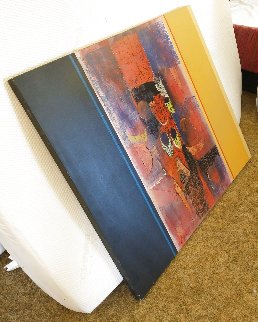 Untitled Painting 1971 36x45 Original Painting - Paul Maxwell Untitled Painting 1971 36x45 Original Painting - Paul Maxwell