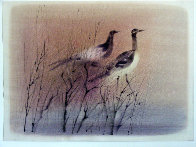 Untitled Birds 1966 21x28 Original Painting by Paul Maxwell - 1 Untitled Birds 1966 21x28 Original Painting by Paul Maxwell - 1