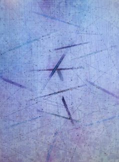 Tracings 1988 48x36 Super Huge Original Painting - Paul Maxwell Tracings 1988 48x36 Super Huge Original Painting - Paul Maxwell