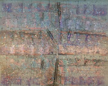 See Through 48x60 Super Huge Original Painting - Paul Maxwell See Through 48x60 Super Huge Original Painting - Paul Maxwell