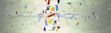 Untitled 1966 Mural on wood 180x48 - Super Huge Original Painting - Paul Maxwell Untitled 1966 Mural on wood 180x48 - Super Huge Original Painting - Paul Maxwell
