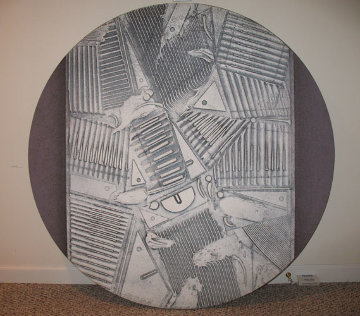 Retort 1988 48x48 Original Painting - Paul Maxwell Retort 1988 48x48 Original Painting - Paul Maxwell