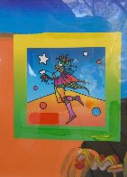 Star Catcher on Blends Unique 2005 10x8 Works on Paper (not prints) by Peter Max - 7 Star Catcher on Blends Unique 2005 10x8 Works on Paper (not prints) by Peter Max - 7