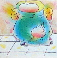 Melting Pot 1961 Limited Edition Print by Peter Max - 0 Melting Pot 1961 Limited Edition Print by Peter Max - 0