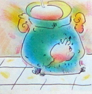 Melting Pot 1961 Limited Edition Print - Peter Max Melting Pot 1961 Limited Edition Print - Peter Max
