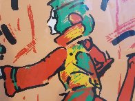 Runner in Brown 1979 Limited Edition Print by Peter Max - 3 Runner in Brown 1979 Limited Edition Print by Peter Max - 3