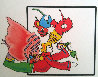 Angel Into Box 1976 (Vintage) Limited Edition Print by Peter Max - 0