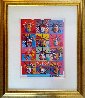 Liberty and Justice for All Unique 2001 - Huge Works on Paper (not prints) by Peter Max - 1