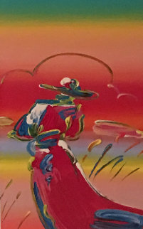Walking in Reeds 2010 Limited Edition Print - Peter Max Walking in Reeds 2010 Limited Edition Print - Peter Max