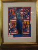 God Bless America - With Five Liberties Unique 2001 31x37 Works on Paper (not prints) by Peter Max - 1 God Bless America - With Five Liberties Unique 2001 31x37 Works on Paper (not prints) by Peter Max - 1
