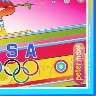 Olympics, Torino 2006 Limited Edition Print by Peter Max - 3 Olympics, Torino 2006 Limited Edition Print by Peter Max - 3
