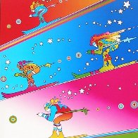 Olympics, Torino 2006 Limited Edition Print by Peter Max - 2 Olympics, Torino 2006 Limited Edition Print by Peter Max - 2