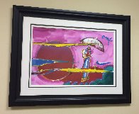 New Moon Unique 2006 39x51 Super Huge Works on Paper (not prints) by Peter Max - 1 New Moon Unique 2006 39x51 Super Huge Works on Paper (not prints) by Peter Max - 1