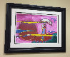 New Moon Unique 2006 39x51 Huge Works on Paper (not prints) by Peter Max - 1