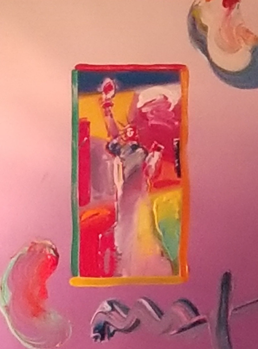 Statue of Liberty 2009 Ver. I #52 11x8 Works on Paper (not prints) by Peter Max Statue of Liberty 2009 Ver. I #52 11x8 Works on Paper (not prints) by Peter Max