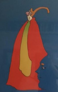 Prince of Blue 1973 Limited Edition Print - Peter Max Prince of Blue 1973 Limited Edition Print - Peter Max