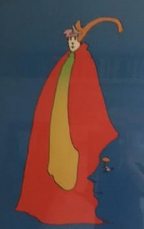 Prince of Blue 1973 (Vintage) Limited Edition Print - Peter Max