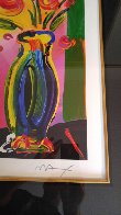 Vase of Flowers 2014 Limited Edition Print by Peter Max - 2