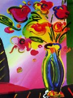 Vase of Flowers 2014 Limited Edition Print by Peter Max - 0 Vase of Flowers 2014 Limited Edition Print by Peter Max - 0