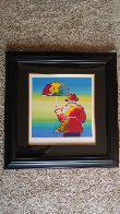 Umbrella Man 2015 Limited Edition Print by Peter Max - 1