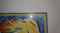 Untitled Watercolor 1992 26x20 Watercolor by Peter Max - 5 Untitled Watercolor 1992 26x20 Watercolor by Peter Max - 5