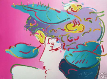 Flower Spectrum 1990 Limited Edition Print - Peter Max Flower Spectrum 1990 Limited Edition Print - Peter Max