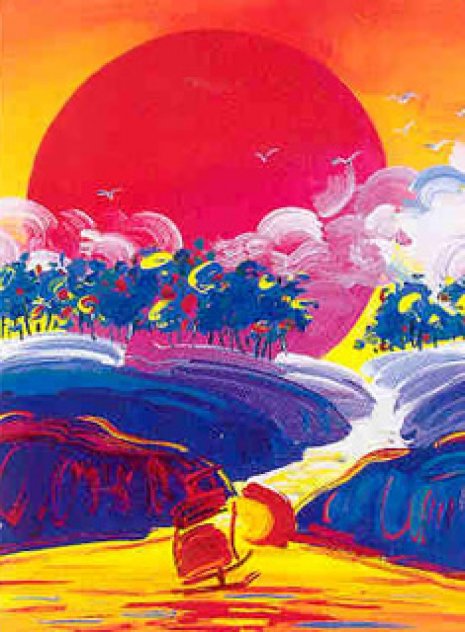 Without Borders II 2002 Limited Edition Print by Peter Max