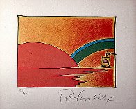 Little Boat II 1976 (Early) Limited Edition Print by Peter Max - 1 Little Boat II 1976 (Early) Limited Edition Print by Peter Max - 1