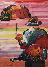 Umbrella Man III 2000 Limited Edition Print by Peter Max - 0