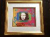 Mona Lisa Collage Unique 1997 21x23 Works on Paper (not prints) by Peter Max - 1