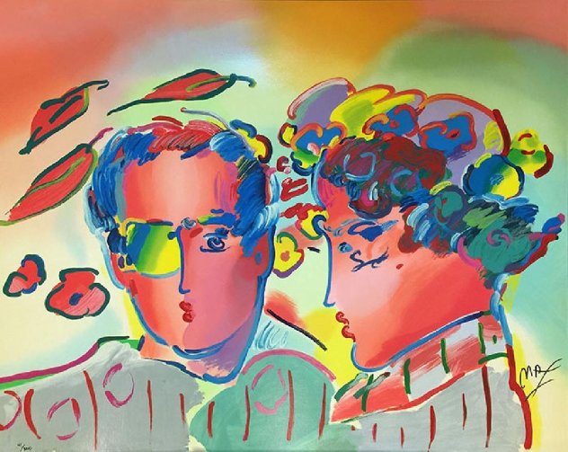 Zero in Love 1990 Limited Edition Print by Peter Max