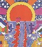 Sailing New Worlds 1976 (Vintage) Limited Edition Print by Peter Max - 2