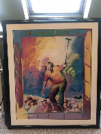 Jack Nicklaus HS by Jack 1986 Limited Edition Print by Peter Max - 1 Jack Nicklaus HS by Jack 1986 Limited Edition Print by Peter Max - 1