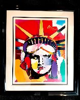 Statue of Liberty 2000 43x37 Huge Works on Paper (not prints) by Peter Max - 2