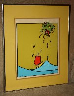 Little Sailboat AP 1974 (Vingage) Limited Edition Print by Peter Max - 8 Little Sailboat AP 1974 (Vingage) Limited Edition Print by Peter Max - 8