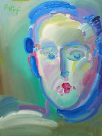 Neo Head 2000 48x36 Original Painting by Peter Max - 1 Neo Head 2000 48x36 Original Painting by Peter Max - 1