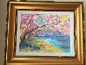 Cherry Blossom  2014 25x29 Original Painting by Peter Max - 1