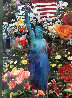 Land of the Free Home of the Brave II 2005 Unique 40x34 Works on Paper (not prints) by Peter Max - 0 Land of the Free Home of the Brave II 2005 Unique 40x34 Works on Paper (not prints) by Peter Max - 0