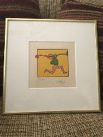 Entering Yellow 1973 (Vintage) Limited Edition Print by Peter Max - 2 Entering Yellow 1973 (Vintage) Limited Edition Print by Peter Max - 2
