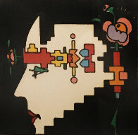 Geometric Man 1973 (Vintage) Limited Edition Print by Peter Max - 0 Geometric Man 1973 (Vintage) Limited Edition Print by Peter Max - 0