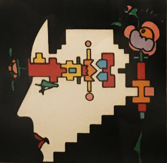 Geometric Man 1973 (Vintage) Limited Edition Print - Peter Max Geometric Man 1973 (Vintage) Limited Edition Print - Peter Max