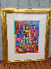 Liberty And Justice For All Unique 2001 31x37 Works on Paper (not prints) by Peter Max - 1 Liberty And Justice For All Unique 2001 31x37 Works on Paper (not prints) by Peter Max - 1