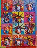 Liberty And Justice For All Unique 2001 31x37 Works on Paper (not prints) by Peter Max - 0 Liberty And Justice For All Unique 2001 31x37 Works on Paper (not prints) by Peter Max - 0