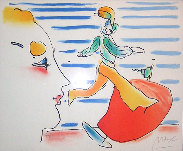 Red Sail 1981 Limited Edition Print by Peter Max