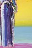 Umbrella Man with Cane 2001 42 X 36 Unique Works on Paper (not prints) by Peter Max - 5 Umbrella Man with Cane 2001 42 X 36 Unique Works on Paper (not prints) by Peter Max - 5